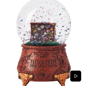 NIB! RARE Taylor Swift The Eras Tour Surprise Song Piano Snow Globe Brand New!